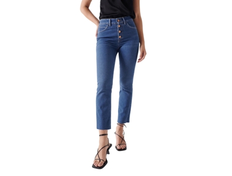 Pantalones Vaqueros SALSA JEANS (W29/L28 - Azul)