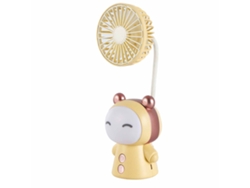 Ventilador de mesa (luz nocturna de viento fuerte)