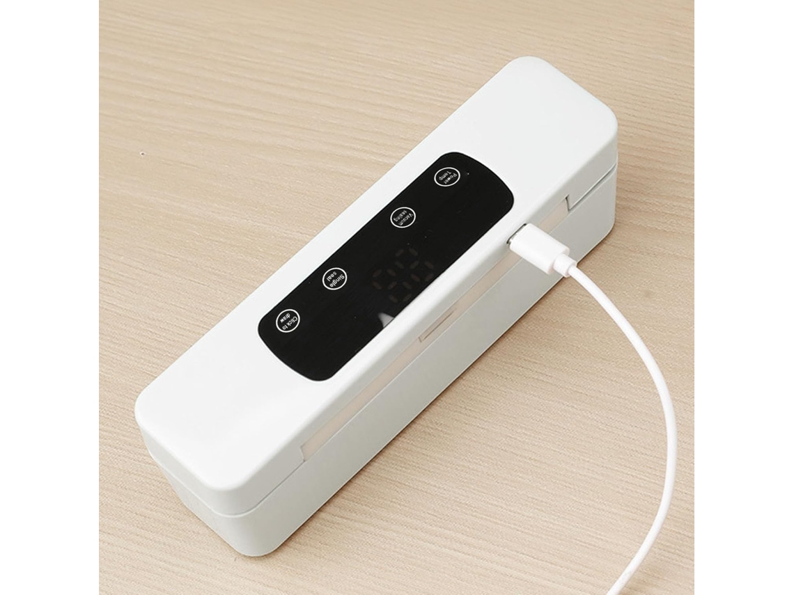 Máquina De Envasado Al Vacío, Selladora Automática De Alimentos Con Pantalla Lcd, 3 Ajustes De