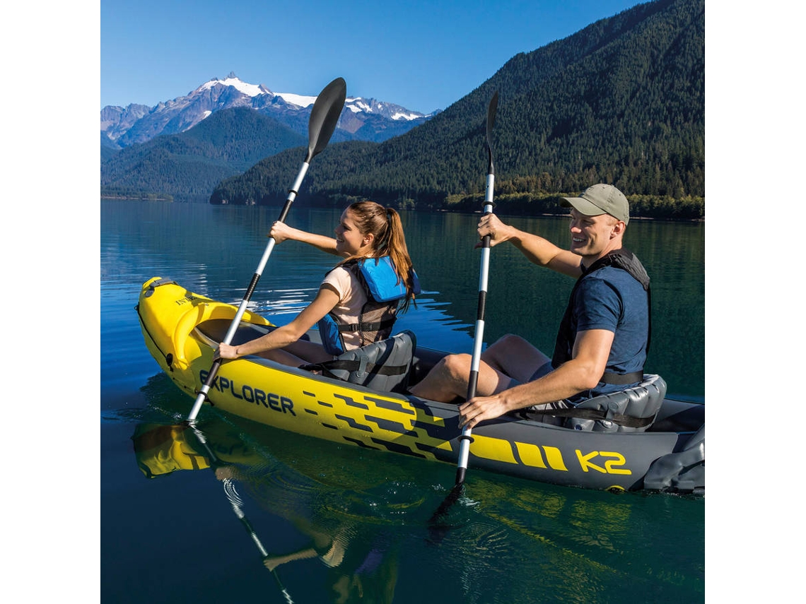 Kayak Explorer K2 con Remos de Aluminio y Bomba