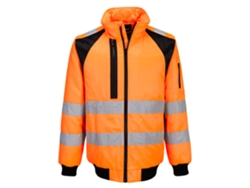 Chaqueta Alta Visibilidad 2 En 1 Wx2 Pilot | Impermeable Naranja/negro / S