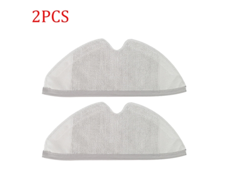 2 piezas de paños de fregona, almohadilla de limpieza para Xiaomi para Roborock S50 S51 S55, piezas de limpiador al vacío, trapo barredor, paño par...