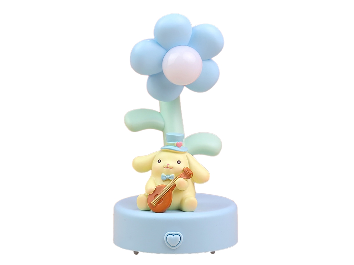 Bonita lámpara de noche multifuncional de resina para niños, bebés y niños pequeños, con forma de flor, para decoración de habitaciones (2026)