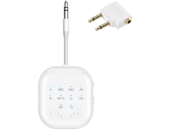 Transmisor Y Receptor Bluetooth 5 Con Adaptador De Audio Adaptativo De Alta Velocidad 3.