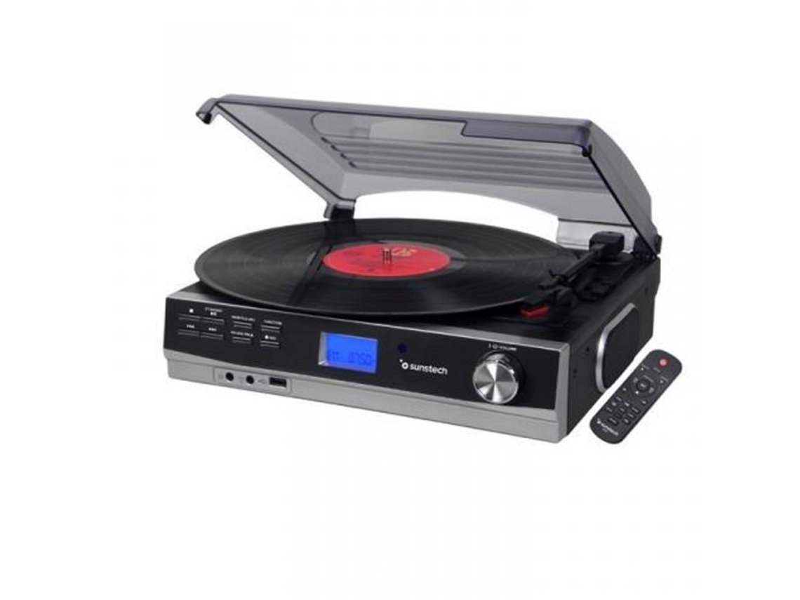 Giradiscos SUNSTECH PXR23 Negro