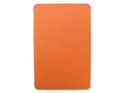 Funda delgada de TPU suave para tableta T50 de 11 pulgadas, diseño simple y elegante, color naranja dorado claro.