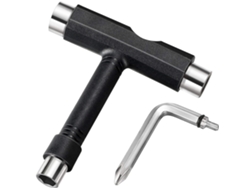 Herramienta Multifuncional T Para Skateboard Con Llave Allen Portátil Y Destornillador Deslizante