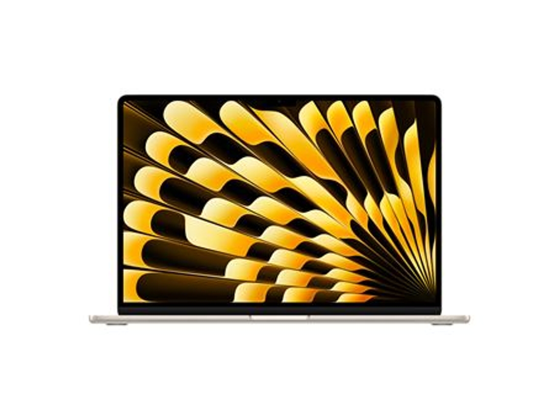 MacBook Air APPLE Blanco Estrella (15'' - APPLE M4 - 10-Core - RAM: 16 GB - 256 GB - 10-Core)
