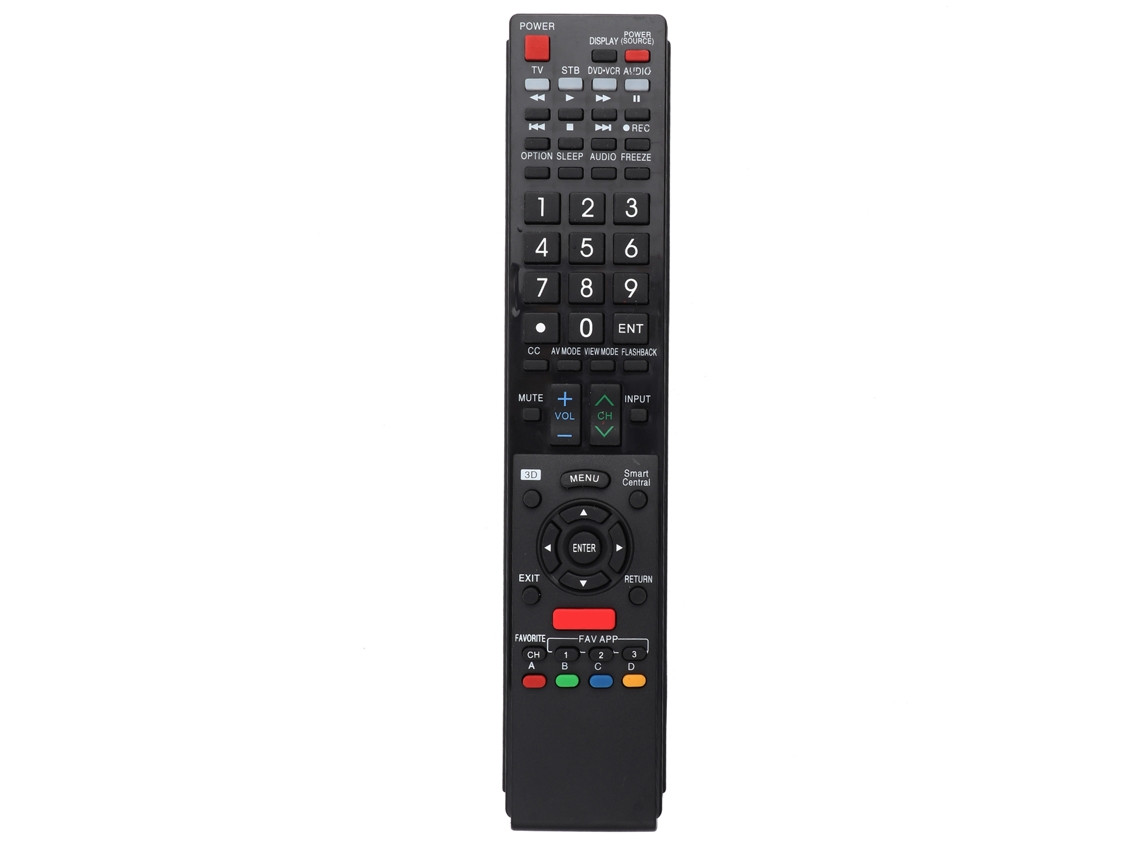 Nuevo Mando A Distancia Universal Portátil De Repuesto Gb118wjsa Para Televisores Lcd Led Sharp