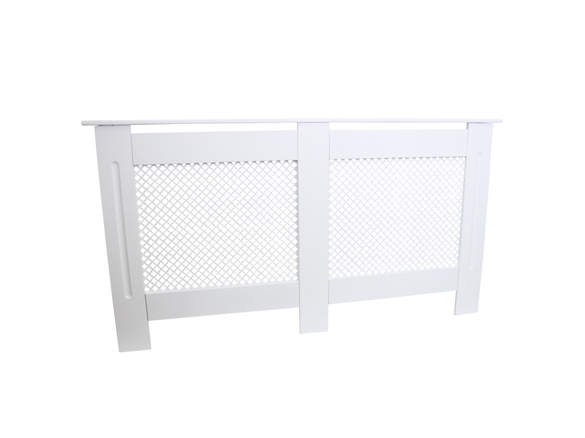 Tapón de radiador blanco para ocultar radiadores de 15-15 mm de ancho