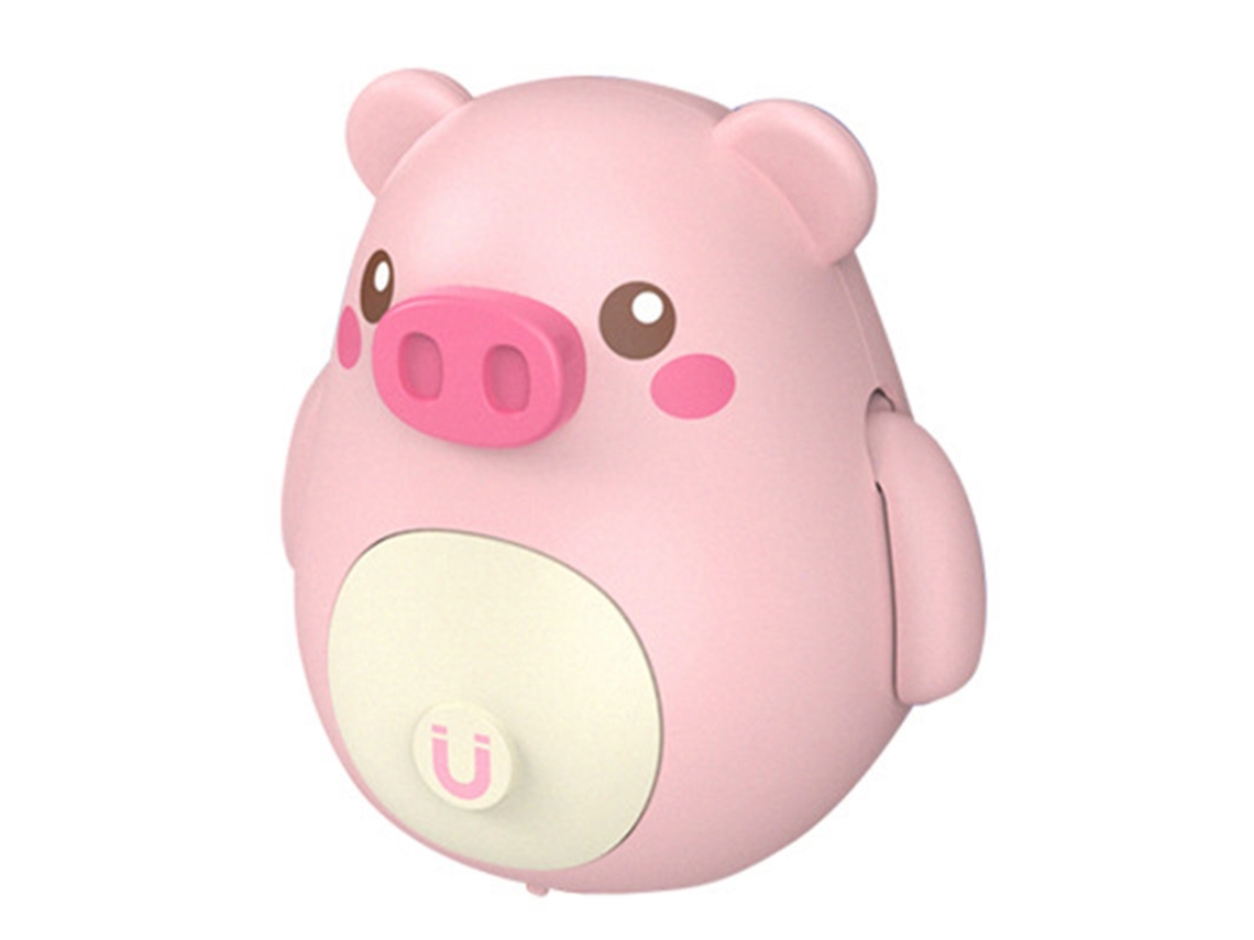 Juguete Infantil: Cerdo Rosa Eléctrico, Giratorio, Magnético Y Seguro Con Caja Colorida.