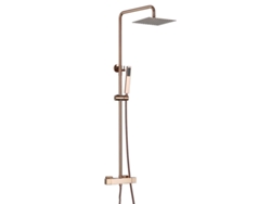 Columna De Ducha Termostática En Latón Rosa-oro (cobre) Sc428 Colección Penee