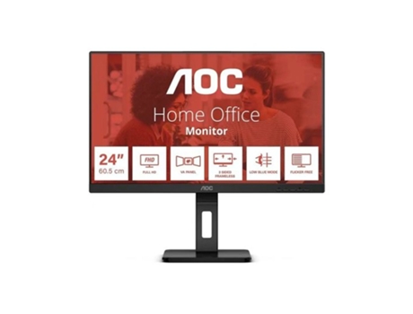 Monitor 24E3Qaf AOC (24'' - Full HD - IPS - 4 ms - Negro)