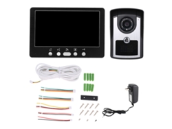 Sistema de intercomunicación para puertas con cámara HD de 7 pulgadas y visión nocturna