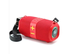 (rojo) Altavoz Bluetooth Portátil Con Luz Led Tg667 Slingback