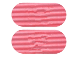 Pegatina Mágica Para Pelo Retro Carving Pad De Peinados Franja Roja Sticker De Pelo