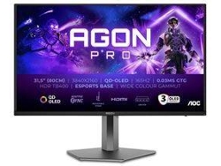 Monitor Gaming AOC AG326UD (31.5'' - QD-OLED - 0.03 ms - 165 Hz - Negro)