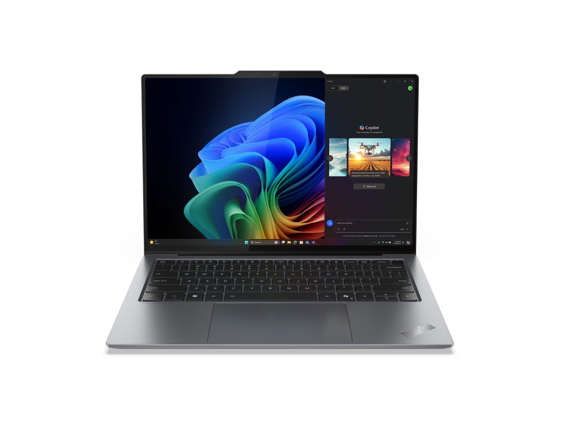 Laptop Lenovo 21qa0025sp (gris - 1 Tb Ssd - 14 - Enchufe Eu - Qwerty Español - 32 Gb Ram - Intel)