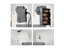 Dispensador De Líquido Limpiador Sin Contacto Para Montaje En Pared, 1000 Ml, Sensor Automático, Higiene De Manos F1303