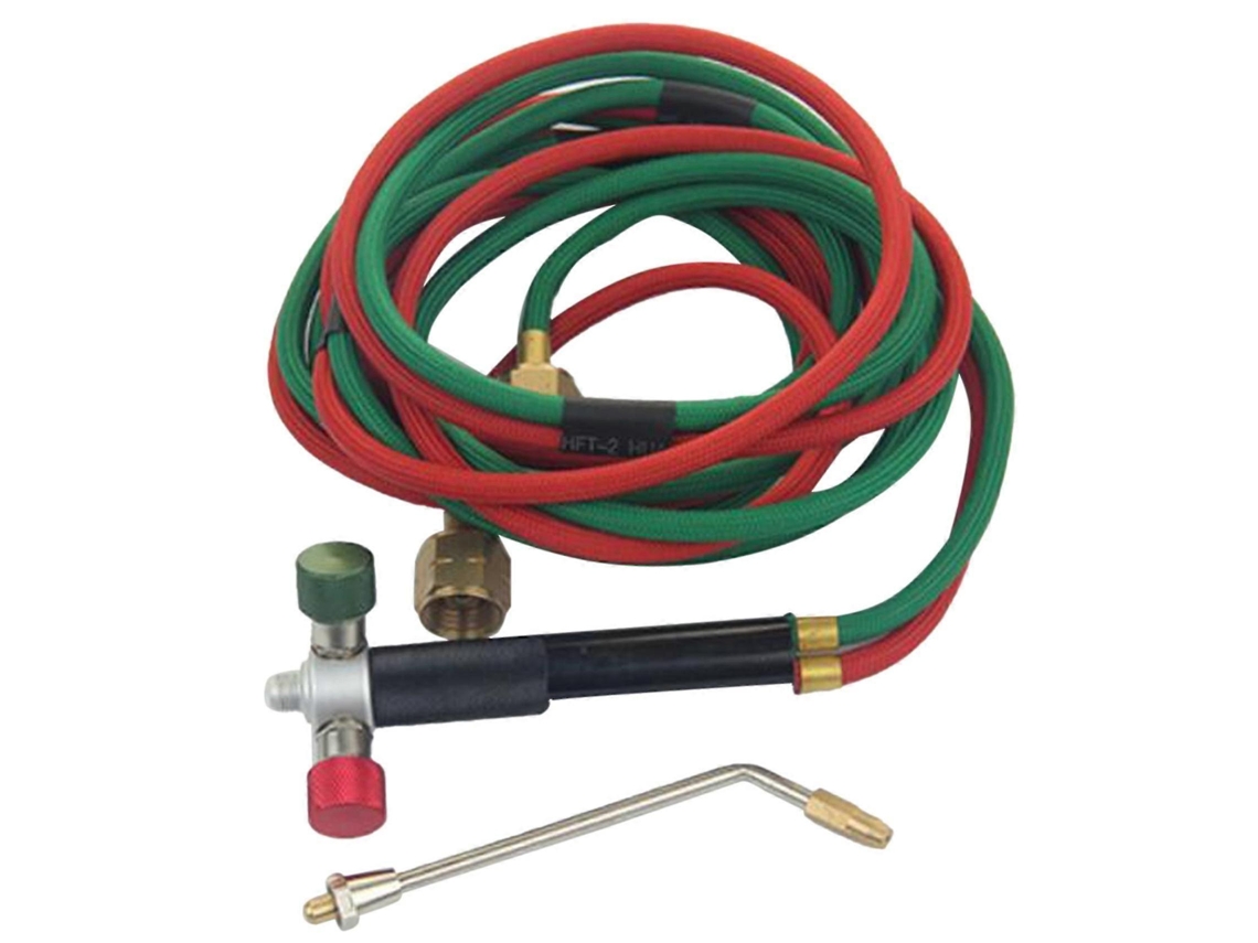 Mini kit de soldadura con soplete de oxígeno y acetileno para acero inoxidable