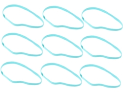Juego de 9 diademas deportivas elásticas que absorben el sudor, ideales para yoga y fútbol. Unisex, cómodas y Gokoco.