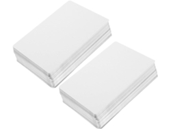 200 Tarjetas De Visita Metálicas En Blanco De Aleación De Aluminio Para Sublimación, Ideales Para Imprimir En Casa.