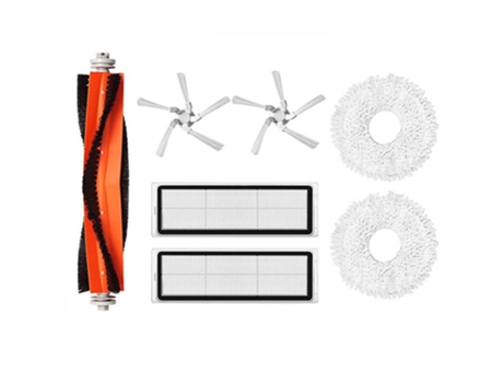 Filtros de escova lateral de rolo de peça para dreame bot w10 w10pro