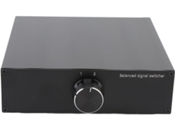 Selector De Señal De Audio Estéreo De 1 A 2 Conectores Xlr De Alta Fidelidad Scaffi