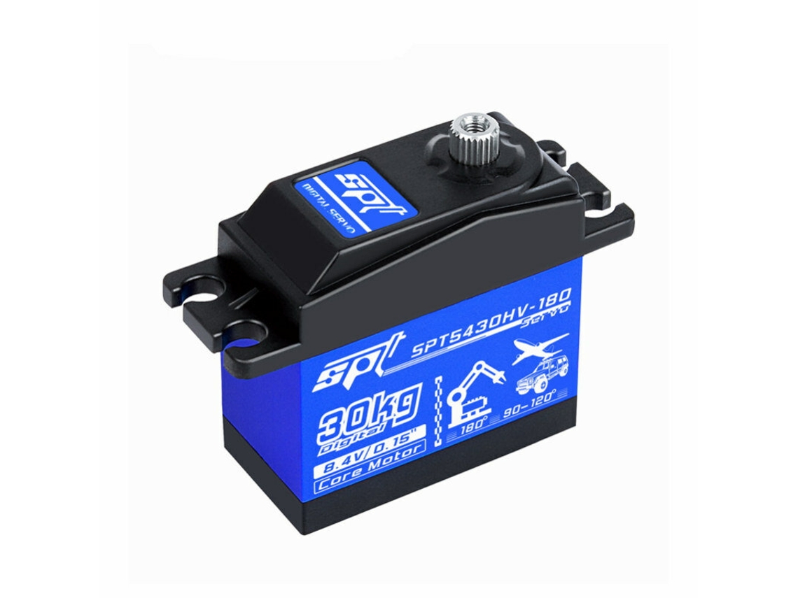 Spt5430hv-180wspt Spt5430hv-180/180w Servo Digital De Engranajes Metálicos Impermeable De 30 Kg De Torque Para Coches Rc De Ala Fija/drift