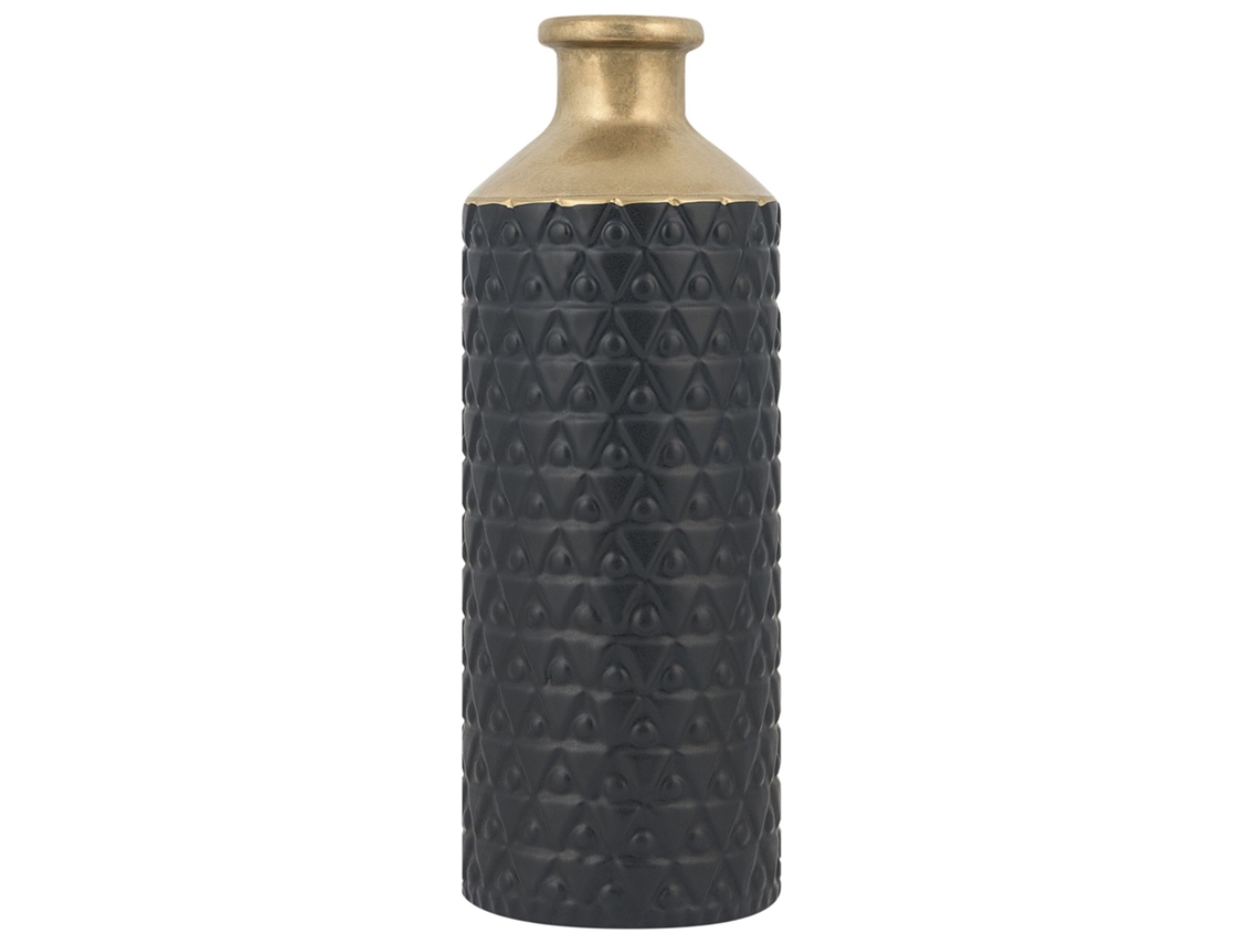 Jarra Decorativa Arsin Grés 39 Cm Preto