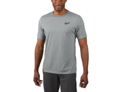 Camiseta de manga corta gris Htssgr S Milwaukee
