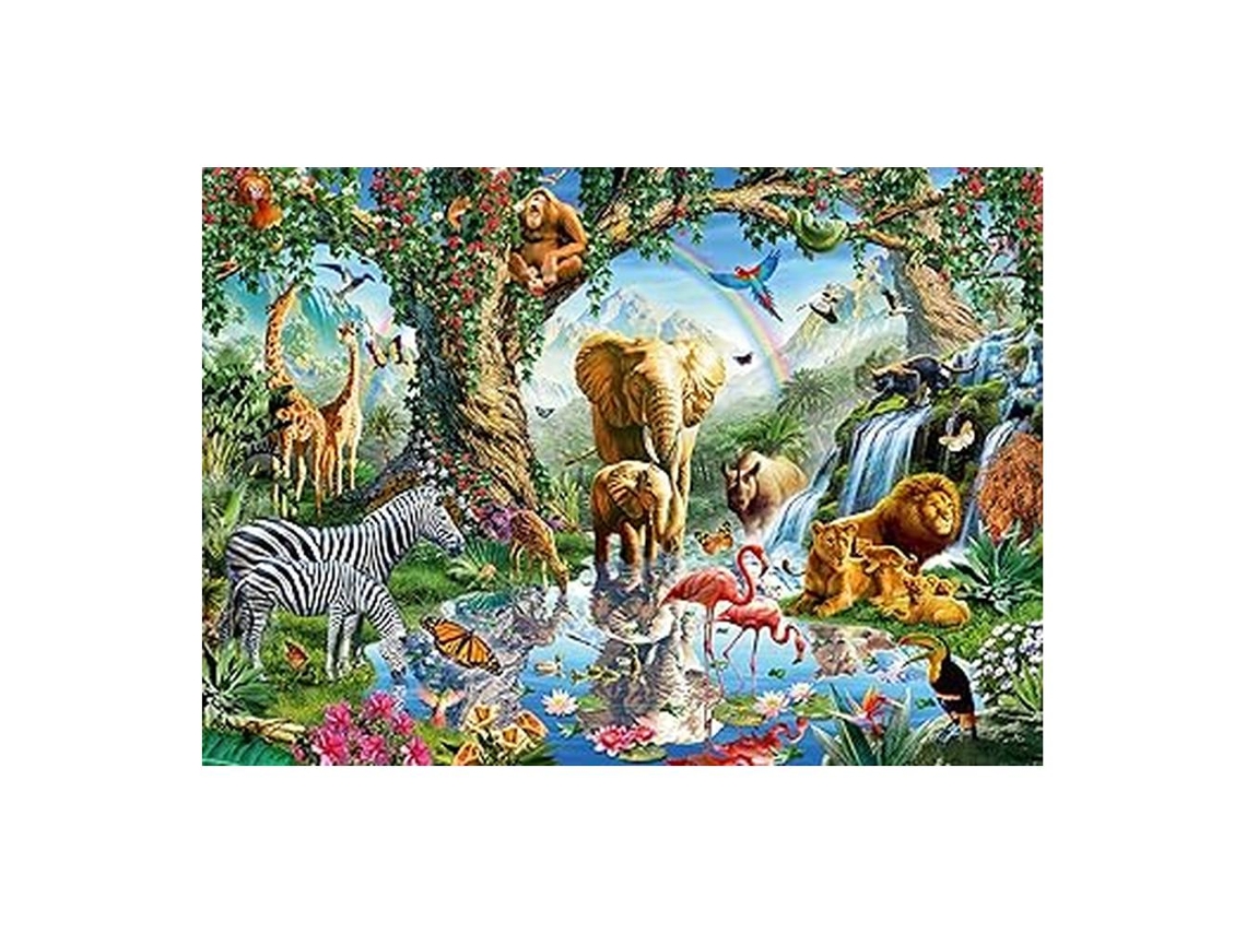 Rompecabezas Ravensburger Jungle Adventures de 1000 piezas 12000682 P25ravensburger