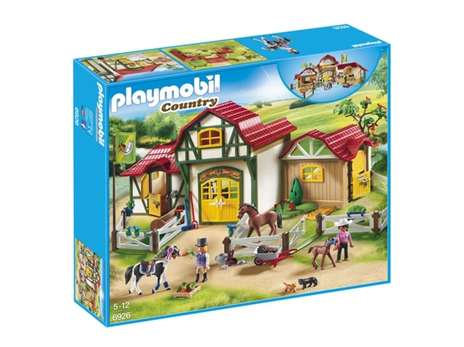 PLAYMOBIL Country: Caballerizas 6926 (Edad Mínima: 4 - 358 Piezas)