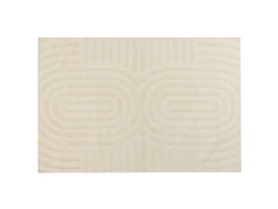 Alfombra de pelo corto BELIANI Mastung de Lana Beige 200x300