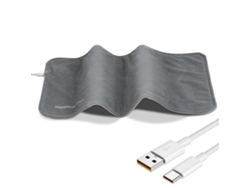 Manta térmica portátil Digitallab con USB de 5 V, grafeno, 30 x 60 cm (gris)