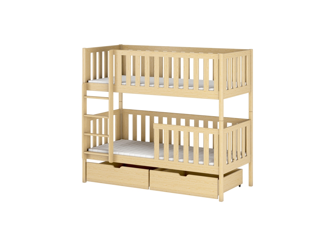 Litera FURNLUX Michalina (Beige, Madera Maciza - 88X188X164 Cm / 80X180 Cm)