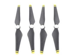 2 Pares De Hélices Autoajustáveis Para Drone Dji Phantom 3 Quadricóptero (borda Amarela)
