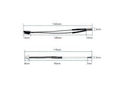 Kit de bloque calefactor para extrusora/Hotend Prusa I3 Mk4, 24v 40w, impresora 3D I3. GOKOCO