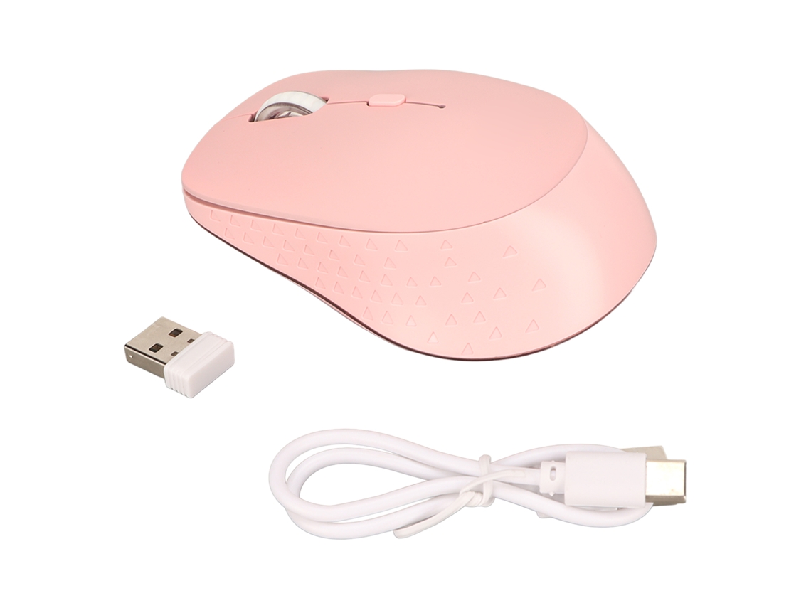 Ratón inalámbrico Bluetooth recargable para juegos con iluminación RGB