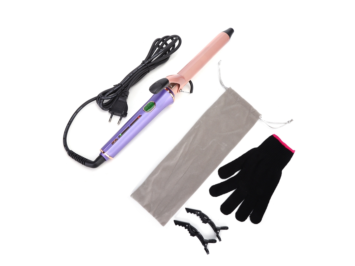 Modelador de Cachos Elétrico Profissional 2026 - Ferramenta para Estilizar Cabelos