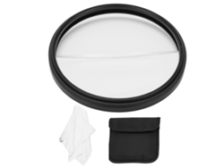 Filtro de dioptrías divididas de 77 mm para cámara, prisma de dioptrías divididas para fotografía