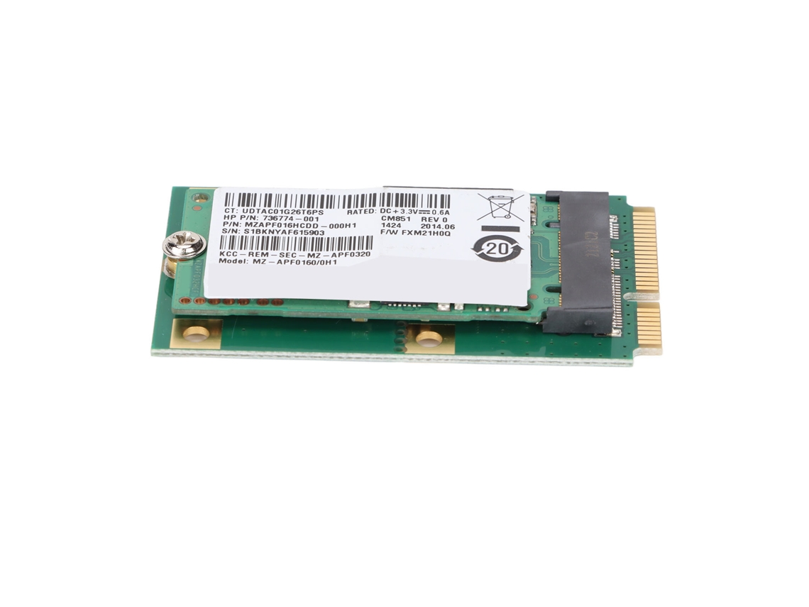 Unidad De Disco Duro M.2 De 16 Gb De Alta Capacidad, Tarjeta Adaptadora Msata Ssd Plug And Play