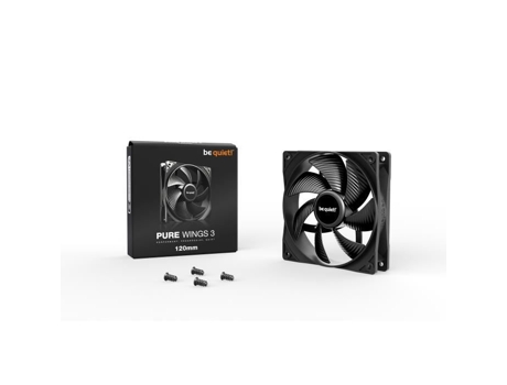 ¡Quédese quieto! Ventilador de caja Pure Wings 3 de 120 mm y 120 mm BE QUIET