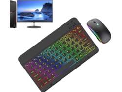Teclado Y Ratón Con Cable Y Teclas Retroiluminadas, Kit De Teclas Retroiluminadas