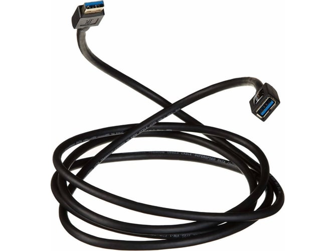 Cable de Datos AMAZONBASICS (USB - USB - 2 m - Negro)