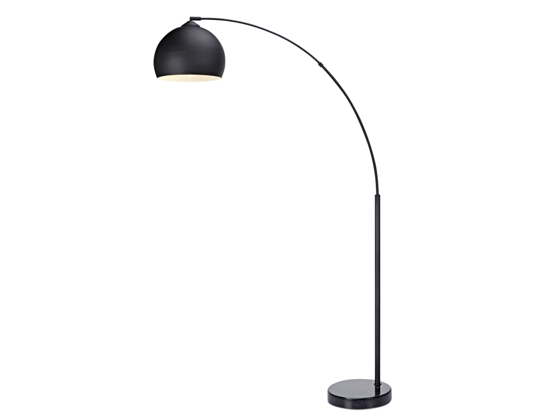 Lámparas de Pie TEAMSON HOME (Metal - Negro - 170,2 cm)