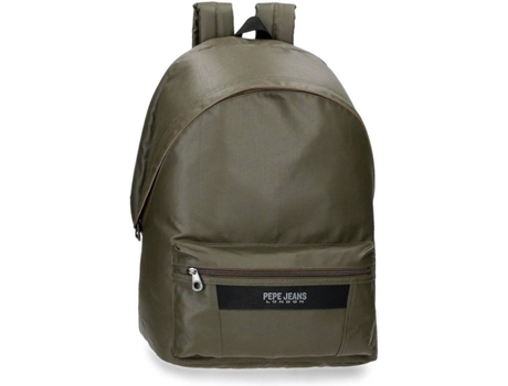 Mochila PEPE JEANS District (Verde - Poliéster - 31x44x15 cm) Worten.es
