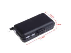 Danu26-caja De Herramientas De Pesca Con 9 Compartimentos Para Mosca, Minnow, Spinner Bait Y Lures De Pesca