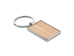 Llavero Rectangular Y Bambú
