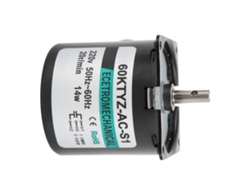 Motor Sincrónico Ac 14w Imán Permanente Baja Velocidad 20rpm Eje Central Alta Torsión 220v